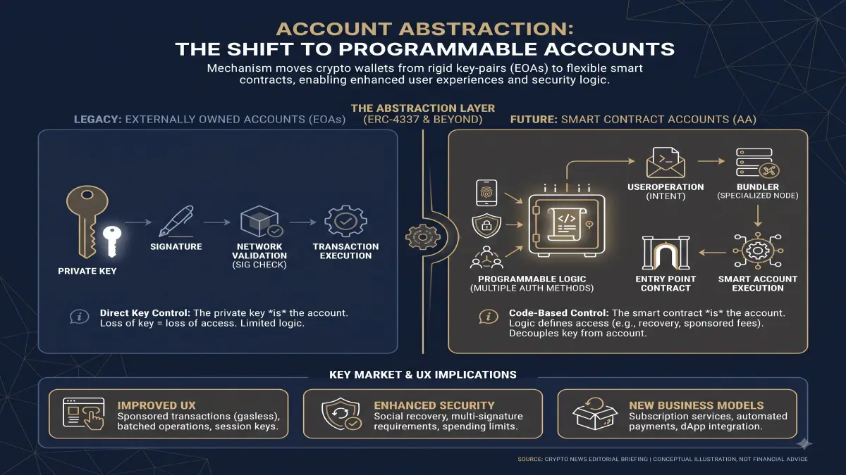 Account Abstraction visual explaining the article's key data or mechanism