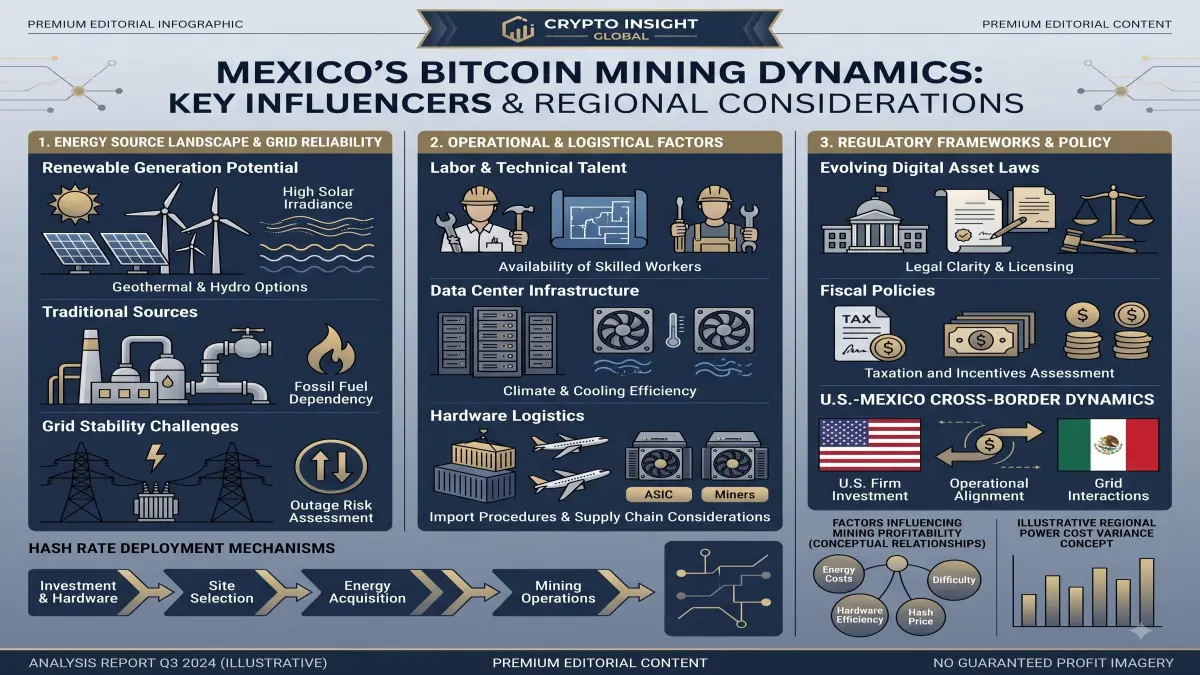 Bitcoin Mining Mexico visual explaining the article's key data or mechanism