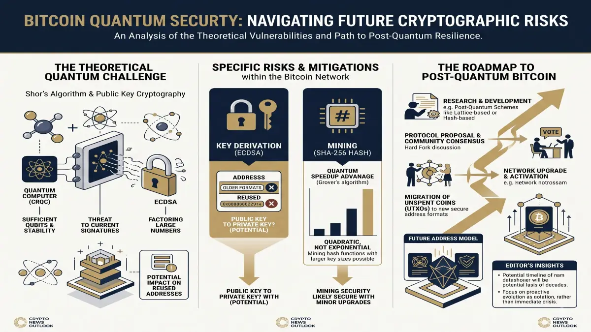 Bitcoin Quantum Security visual explaining the article's key data or mechanism