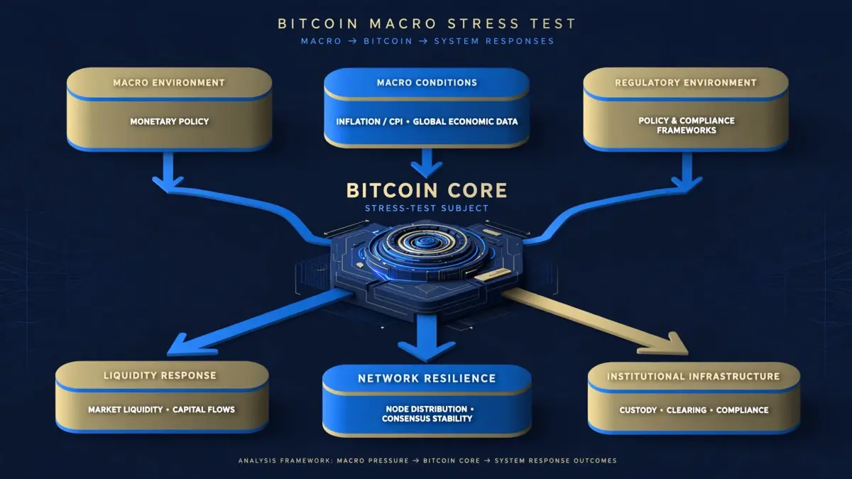 Internal visual explaining Bitcoin macro test and its key mechanism