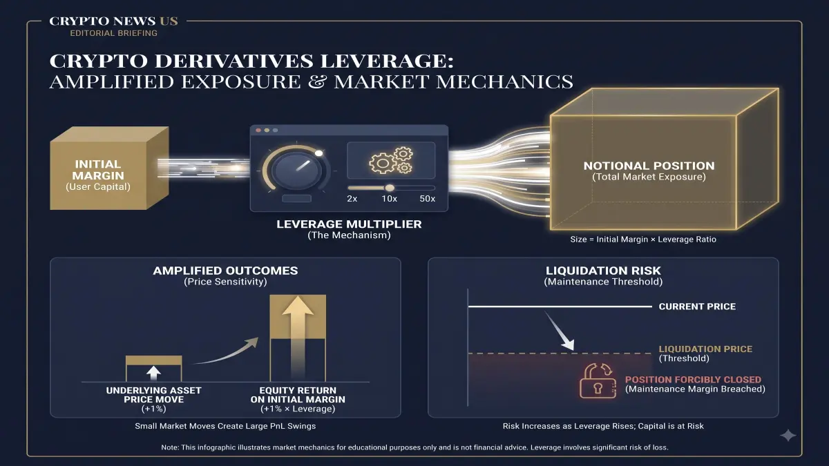 Crypto Derivatives Leverage visual explaining the article's key data or mechanism
