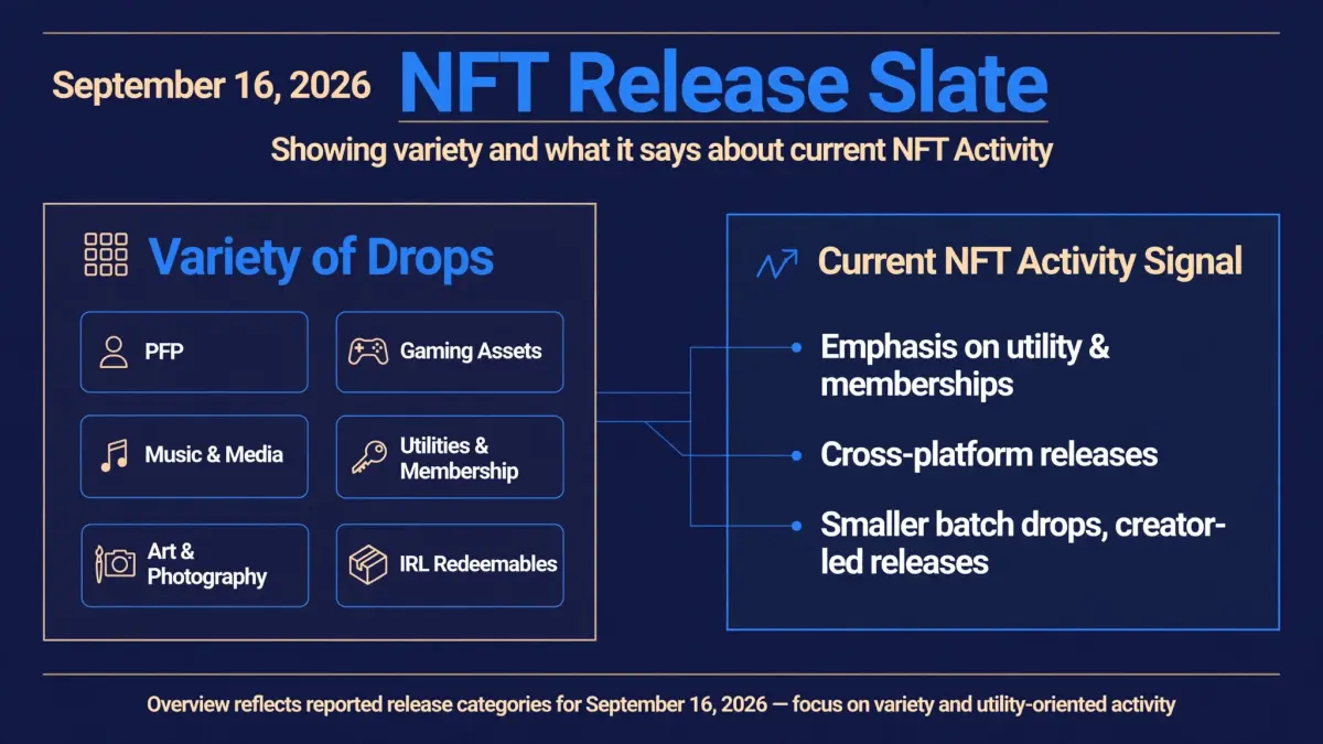 Diagram or data visual explaining NFT drops September 2026.