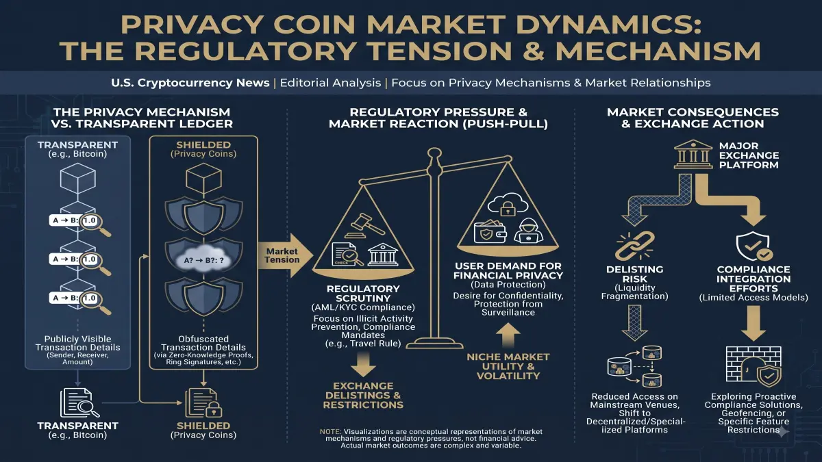 Privacy Coin Market visual explaining the article's key data or mechanism