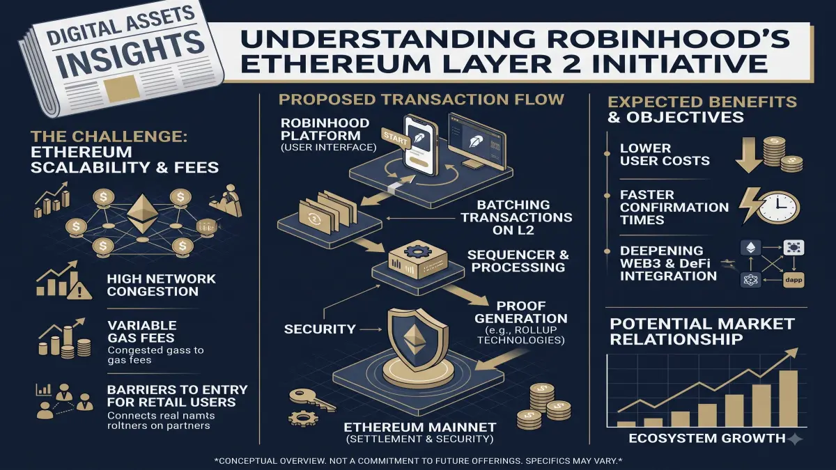 Robinhood Chain Ethereum Layer 2 visual explaining the article's key data or mechanism