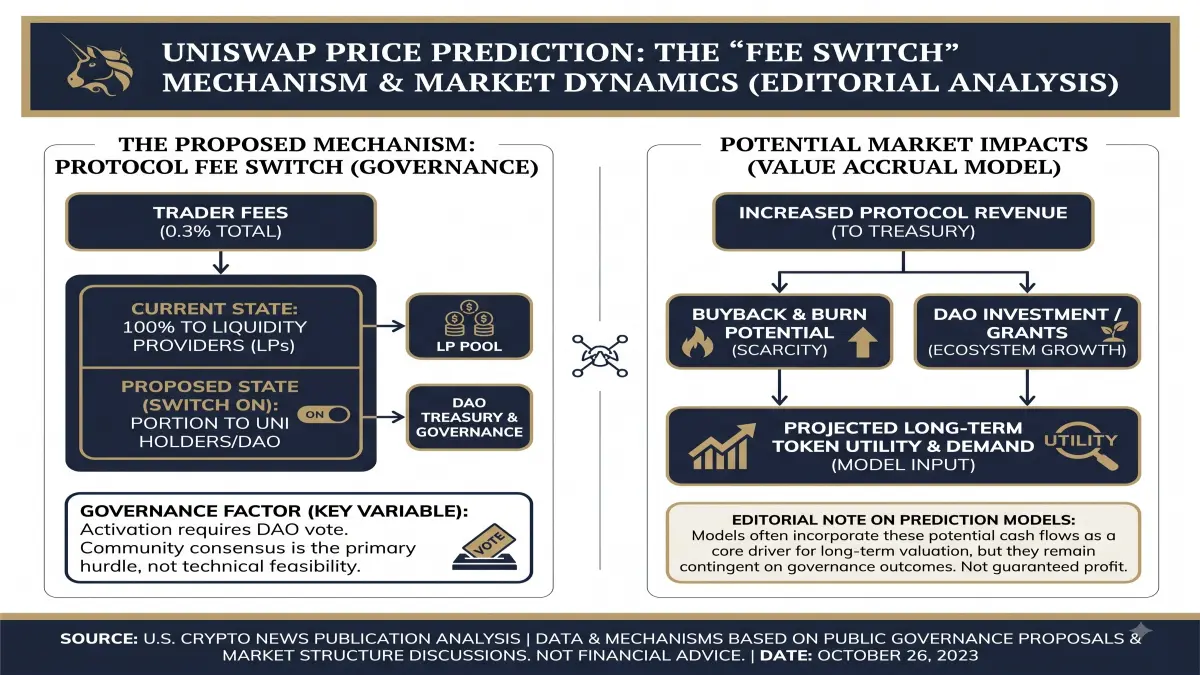 Uniswap Price Prediction visual explaining the article's key data or mechanism