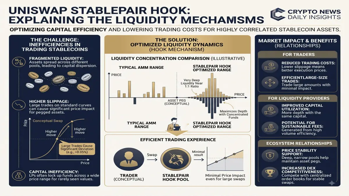Uniswap Stablepair Hook visual explaining the article's key data or mechanism