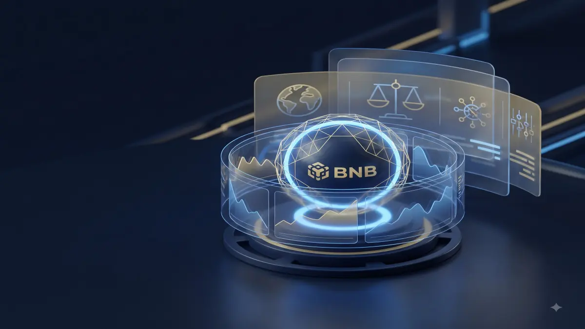 Bnb Price Prediction editorial illustration