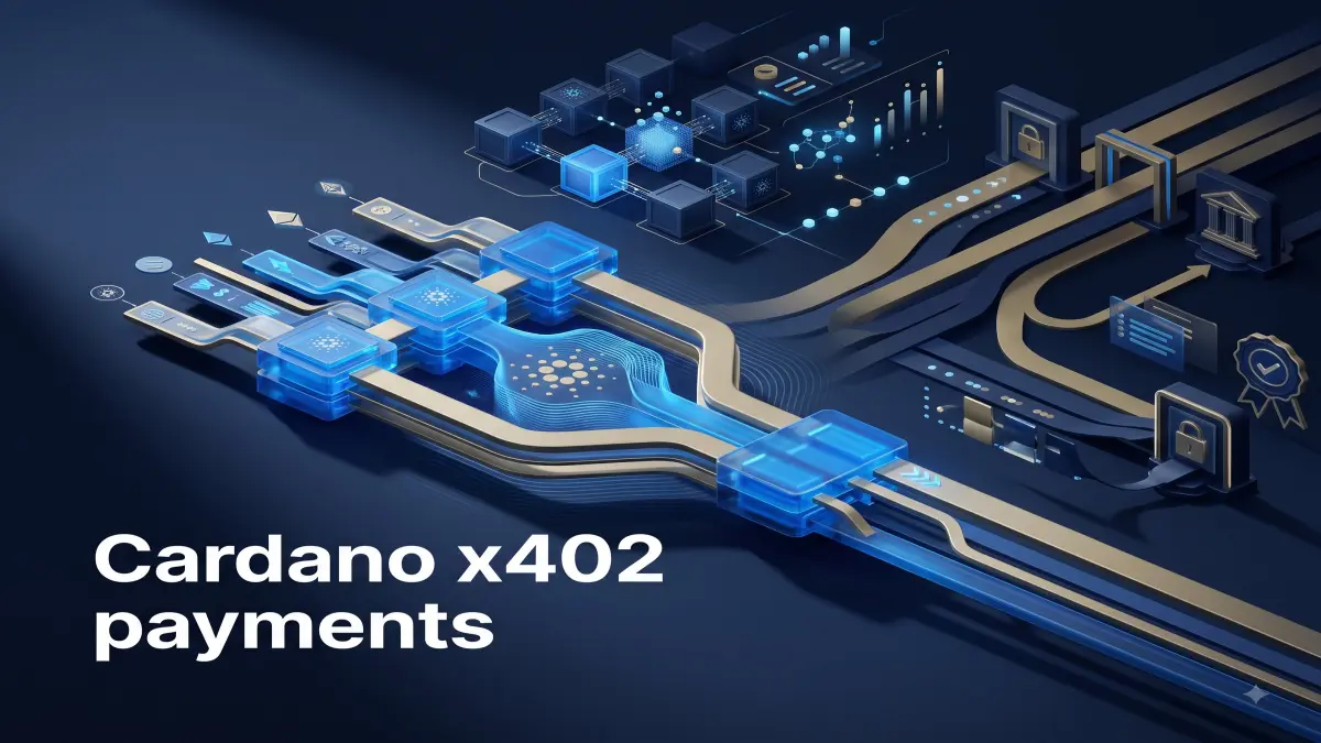 Cardano X402 Payments editorial illustration