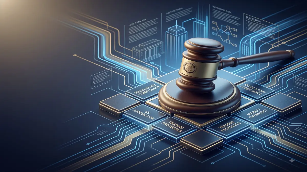 Crypto Prediction Market Regulation editorial illustration