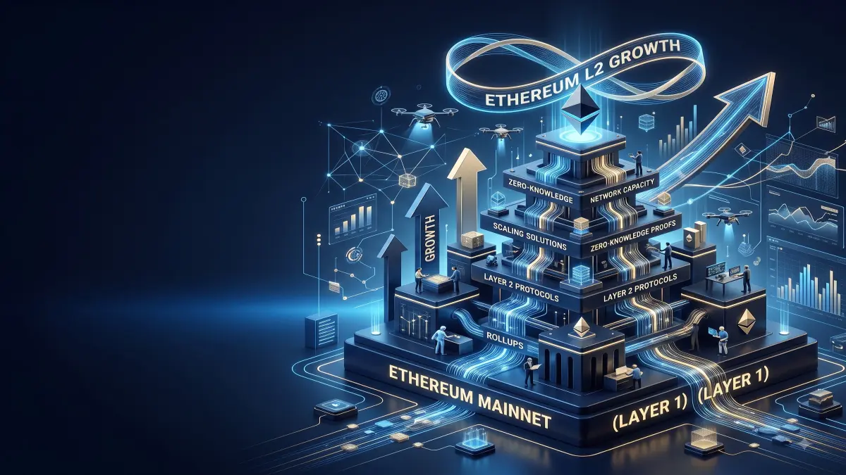 Ethereum Layer 2 Growth editorial illustration