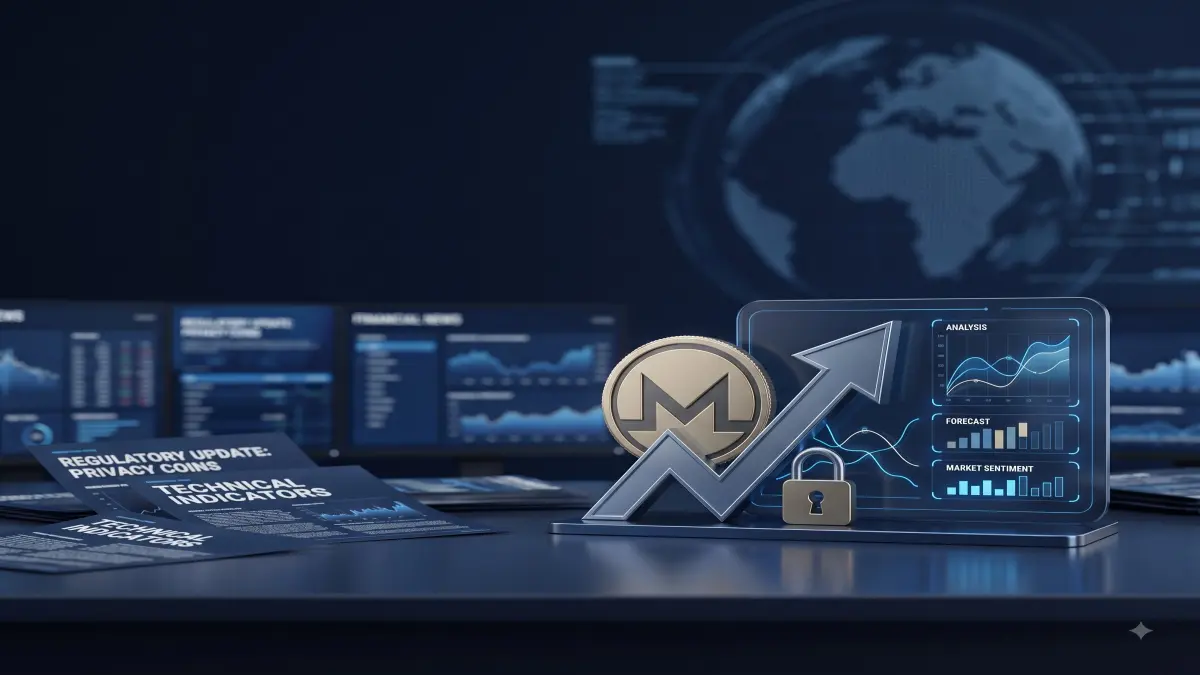 Monero Price Prediction editorial illustration