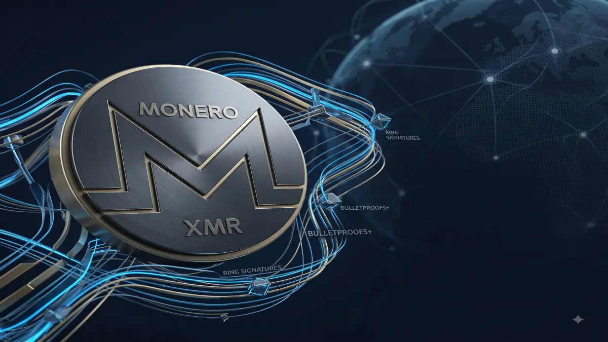 Monero Privacy Coin editorial illustration