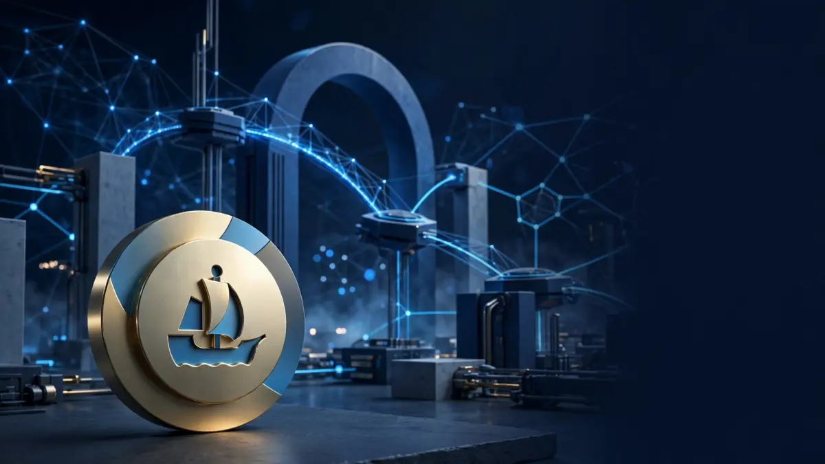OpenSea Arc support editorial illustration for UnmaskCoins.