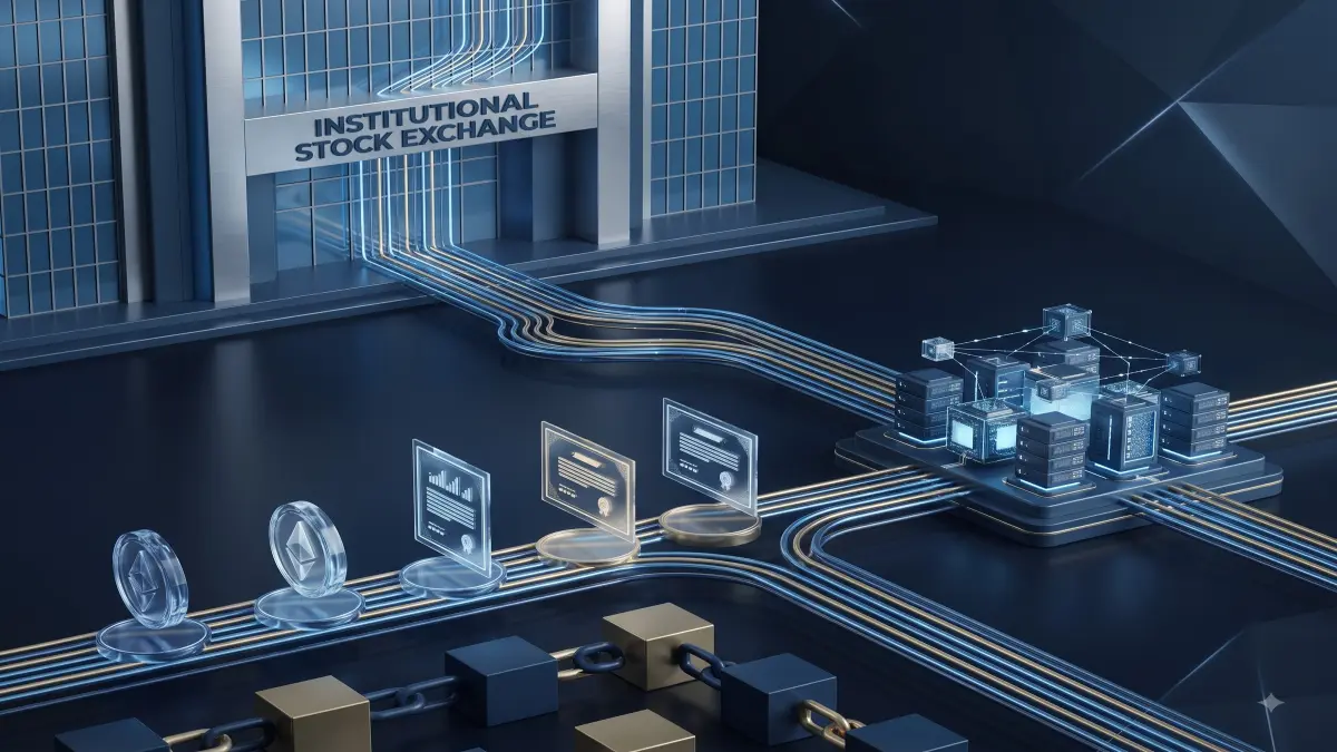 tokenized assets editorial illustration for UnmaskCoins