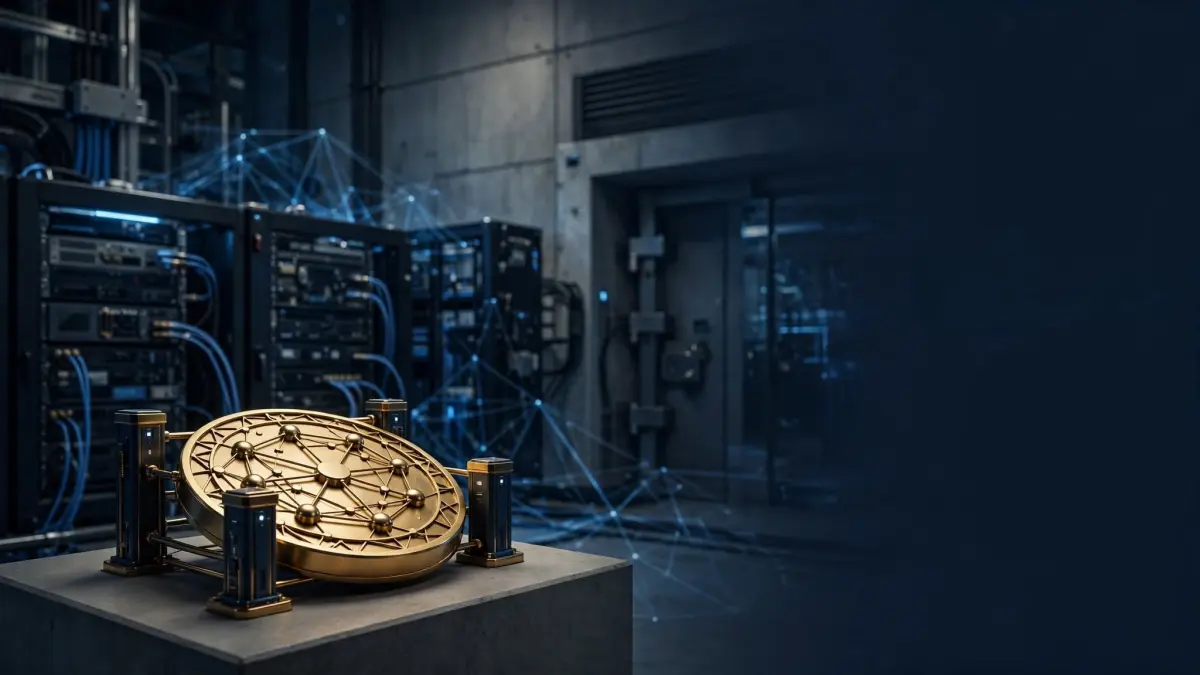 tokenized stock infrastructure editorial illustration for UnmaskCoins.