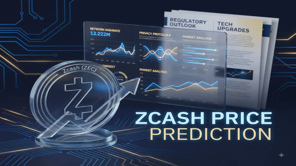 Zcash Price Prediction editorial illustration
